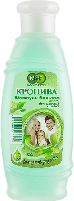 Shampoo & Conditioner "Nettle" - Pirana MODERN FAMILY — photo N1