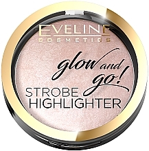 Highlighter - Eveline Cosmetics Glow And Go Strobe Highlighter — photo N1