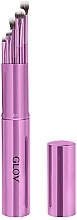 Eye Makeup Brush Set, 5 pcs. - Glov Eye Makeup Brushes Purple — photo N3