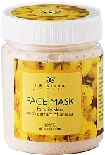 Acacia Face Mask - Hristina Cosmetics Acacia Extract Face Mask — photo N4