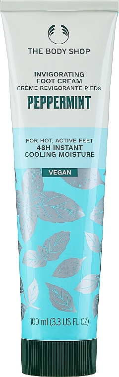 Foot Cream - The Body Shop Peppermint Invigorating Foot Cream (tube) — photo N1