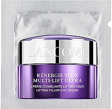 Fragrances, Perfumes, Cosmetics Anti-Aging Eye Filler Cream with Lifting Effect - Lancome Renergie Multi-Lift Ultra Lifting Filler Eye Cream (sample)