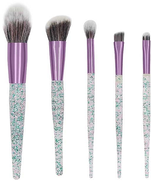 Makeup Brush Set - W7 Stardust Brush Set (brush/5pcs) — photo N5