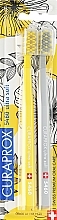 Toothbrush Set, CS 5460 Ultra Soft "Color of the year", Yellow, Gray - Curaprox — photo N1