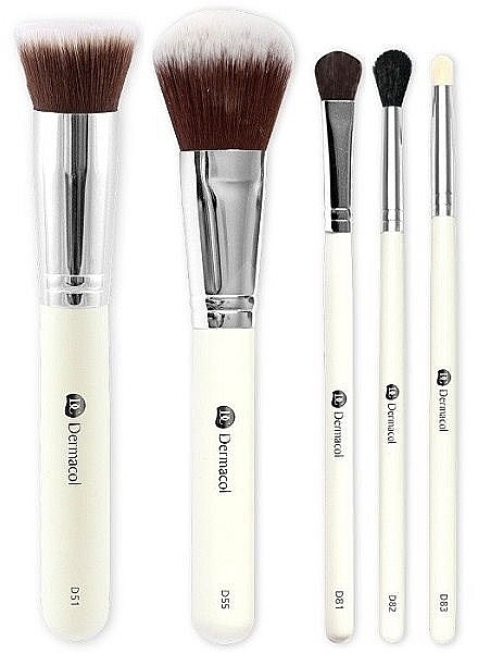 Brush Set - Dermacol 5 Cosmetic Brushes — photo N2