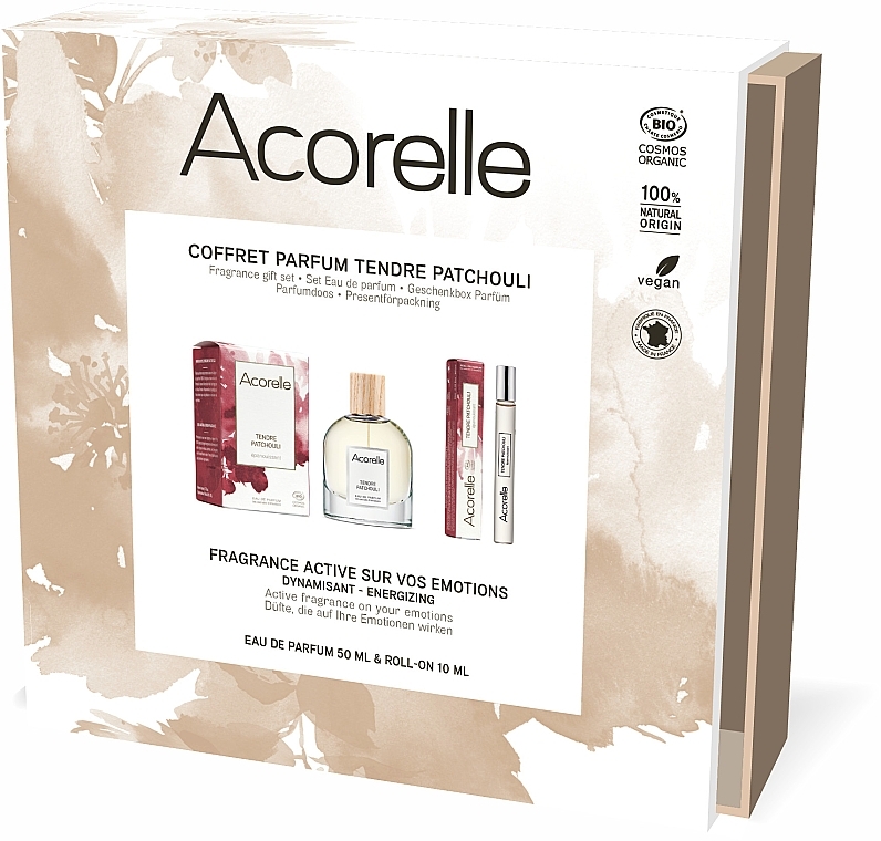 Acorelle Tendre Patchouli - Set (edp/50ml + edp/10ml)  — photo N1