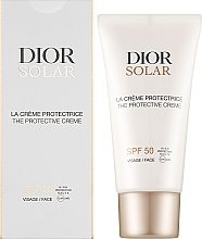 Face Sun Cream - Dior Solar The Protective Creme SPF50 — photo N2