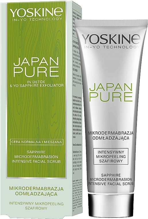 Intensive Smoothing Sapphire Face Scrub - Yoskine Japan Pure Sapphire Microdermabrasion Intensive Facial Scrub — photo N2