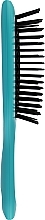 Hair Brush, black teeth, turquoise - Janeke SuperBrush Vented Brush — photo N2