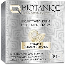 Bioactive Repairing Face Cream with Snail Mucin - Biotaniqe BioActive Regenerating Cream 30+ — photo N1