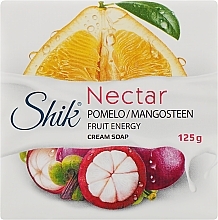 Pomelo & Mangosteen Cream Soap - Shik Nectar Cream Soap — photo N1
