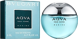 Fragrances, Perfumes, Cosmetics Bvlgari Aqva Pour Homme Marine - Eau de Toilette (mini size)