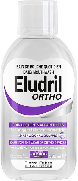 Daily Mouthwash - Elgydium Eludril Ortho Mouthwash — photo N1