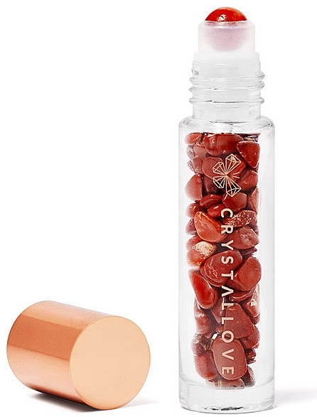 Bottle with Crystals "Red Jasper", 10 ml - Crystallove — photo N6