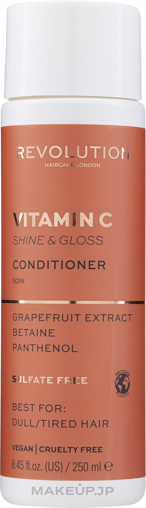 Conditioner for Dull Hair - Makeup Revolution Vitamin C Shine & Gloss Conditioner — photo 250 ml