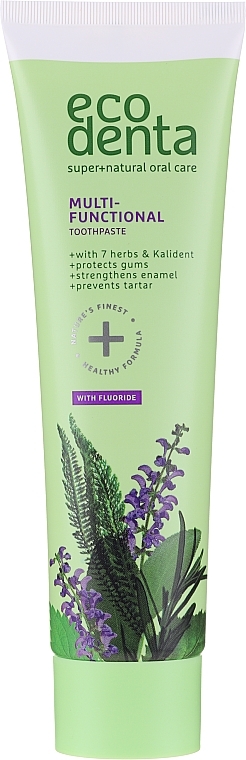 Multifunctional Toothpaste with 7 Herbs Extract - Ecodenta Multifunctional Herbal Toothpaste — photo N1