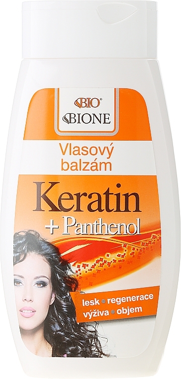 Hair Balm - Bione Cosmetics Keratin + Panthenol Hair Balm — photo N1