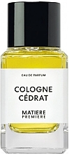 Fragrances, Perfumes, Cosmetics Matiere Premiere Cologne Cedrat - Eau de Parfum (mini)