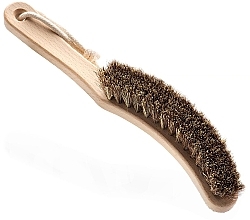 Fragrances, Perfumes, Cosmetics Dry Body Massage Brush, semi-circular - Hhuumm № 16