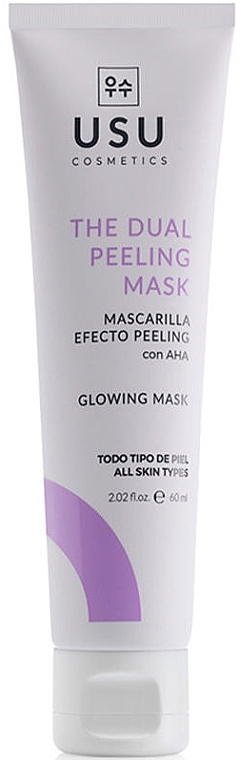 Exfoliating Face Mask - Usu Cosmetics The Dual Peeling Mask — photo N1