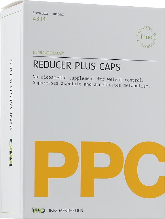 Dietary Supplement for Weight Control - Innoaesthetics Inno-Caps Reducer Plus — photo N1