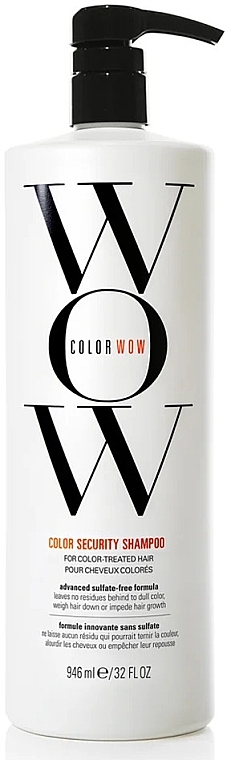 Hair Color Preserving Shampoo for All Colored Hair Types - Color Wow Color Security Shampoo — photo N6