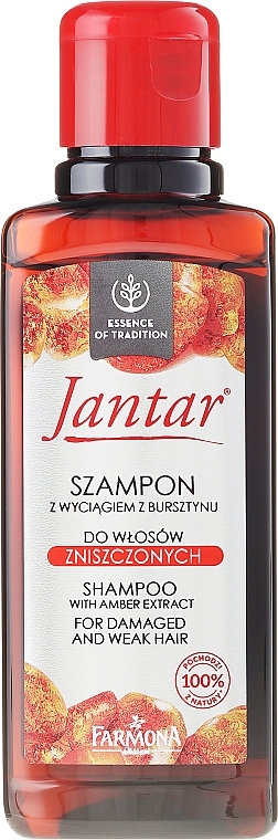 Amber Extract Protecting & Moisturizing Shampoo - Farmona Jantar Shampoo — photo N1