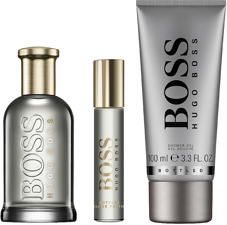 BOSS Bottled - Set (edp/100ml + edp/10ml + sh/gel/100ml) — photo N2