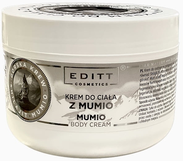 Mumijo Mountain Blood Body Cream - Editt Cosmetics — photo N1