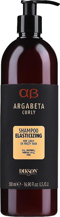 Shampoo for Curly and Frizzy Hair - Dikson ArgaBeta Curly Shampoo Elasticizing — photo N3