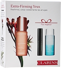 Fragrances, Perfumes, Cosmetics Set - Clarins Extra Firming Yeux Set (eye/serum/15ml + f/cl/30ml + masc/3ml)