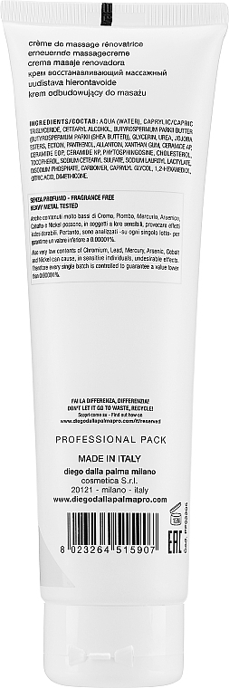 Renewing Face Massage Cream - Diego Dalla Palma Soothing Renewing Massage Cream — photo N3