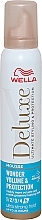 Fragrances, Perfumes, Cosmetics Hair Mousse - Wella Deluxe Wonder Volume & Protection Mousse Ultra Strong Hold