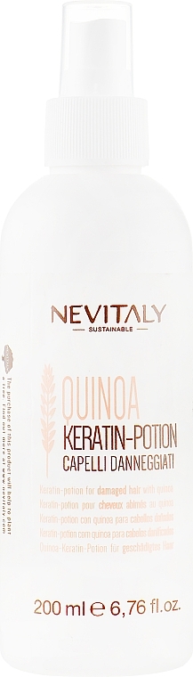 Keratin Cream Spray for Damaged Hair - Nevitaly — photo N1