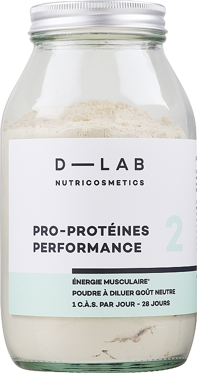 Pro-Protein Dietary Supplement - D-Lab Nutricosmetics Pro-Proteins Performance — photo N1