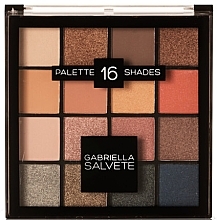 Fragrances, Perfumes, Cosmetics Eyeshadow Palette - Gabriella Salvete Palette 16 Shades