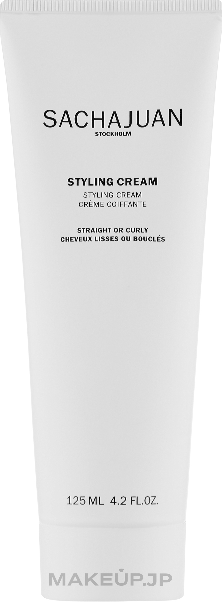 Styling Cream for Straight & Curly Hair - Sachajuan Styling Cream Straight Or Curly — photo 125 ml