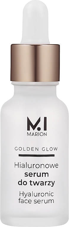 Hyaluronic Face Serum - Marion MI Golden Glow Hyaluronic Face Serum — photo N1