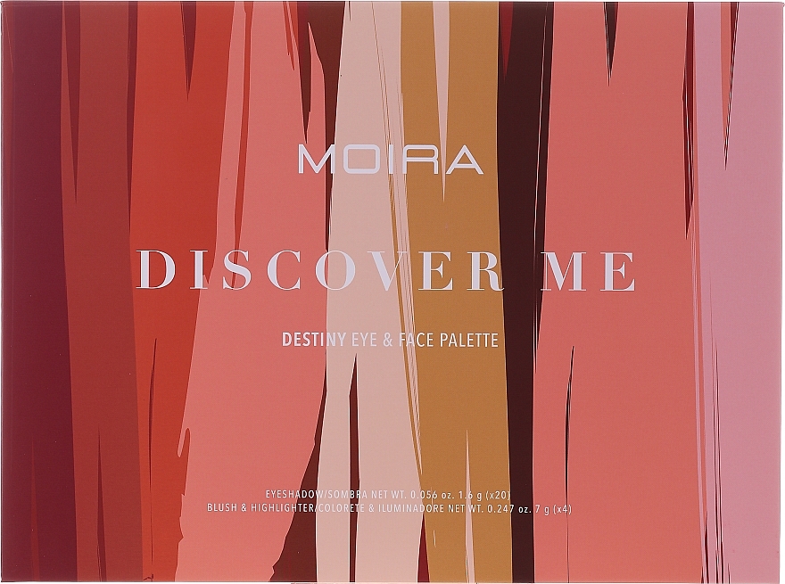 Makeup Palette - Moira Discover Me Destiny Eye & Face Palette — photo N3