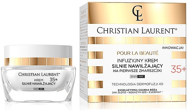 Moisturizing Anti First Wrinkle Infusion Cream - Christian Laurent Infusion Intensely Moisturizing Cream Against First Wrinkles 35+ — photo N1