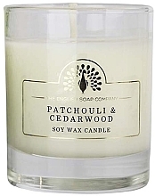 Scented Candle - The English Soap Company Patchouli and Cedarwood Scented Candle — photo N1