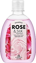 Fragrances, Perfumes, Cosmetics Shampoo - Bulgarian Rose Rose & Silk Shampoo