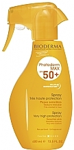 Fragrances, Perfumes, Cosmetics Very High Sun Protection Spray - Bioderma Photoderm Max Spray SPF50