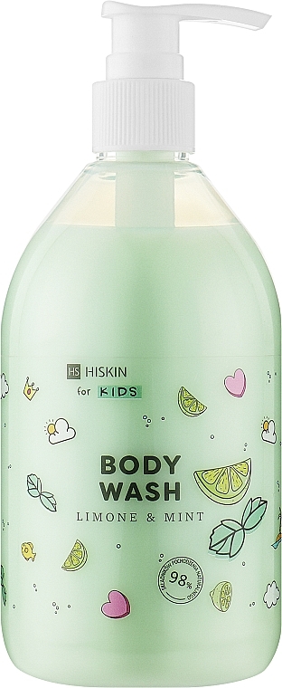 Lemon & Mint Kids Body Wash - HiSkin Kids Body Wash Limone & Mint — photo N1