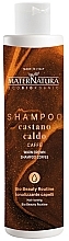 Toning Hair Shampoo - MaterNatura Warm Brown Shampoo Coffee — photo N1