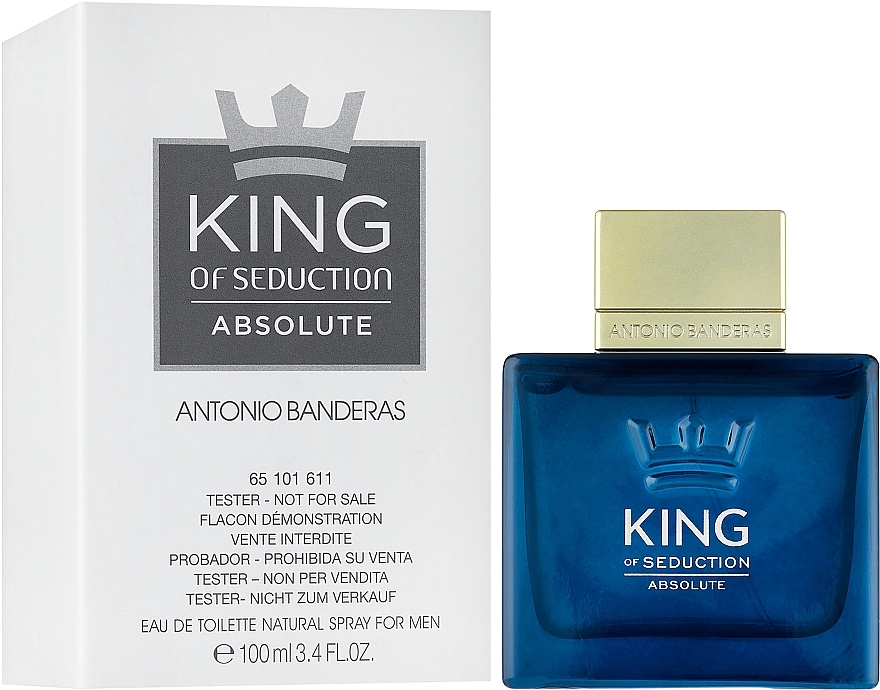 Antonio Banderas King of Seduction Absolute - Eau de Toilette (tester with cap) — photo N2