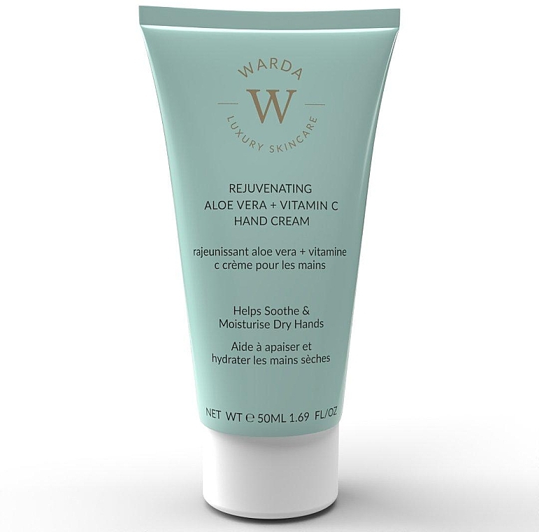 Hand Cream - Warda Rejuvenating Aloe Vera + Vit C Hand Cream — photo N1