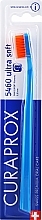 Fragrances, Perfumes, Cosmetics Ultra Soft Toothbrush, darl blue-orange - Curaprox