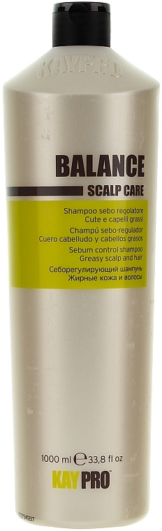 Oily Hair Shampoo - KayPro Scalp Care Sebo Shampoo — photo N8
