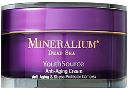 Fragrances, Perfumes, Cosmetics Anti-Aging Face Cream - Minerallium Youth Source Anti-Aging Cream